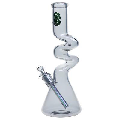 SeshGear Electro Zig Zag Beaker Bong | Back View