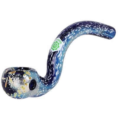 SeshGear Galaxy View Sherlock Pipe | Front View