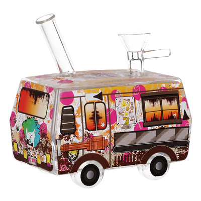 SeshGear Insane Ice Cream Truck Bubbler | Back View