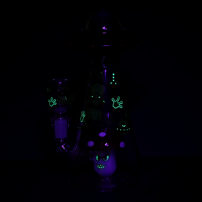 SeshGear Interstellar Trip Bong | Glow In The Dark Accents