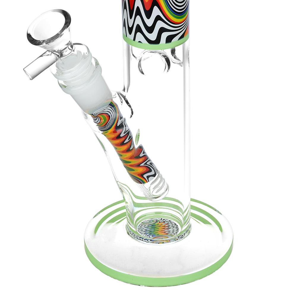 SeshGear Lofty Visions Straight Tube Bong | Base Close View