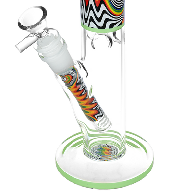 SeshGear Lofty Visions Straight Tube Bong | Base Close View