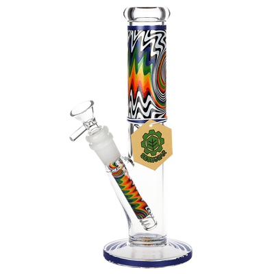 SeshGear Lofty Visions Straight Tube Bong | Front View
