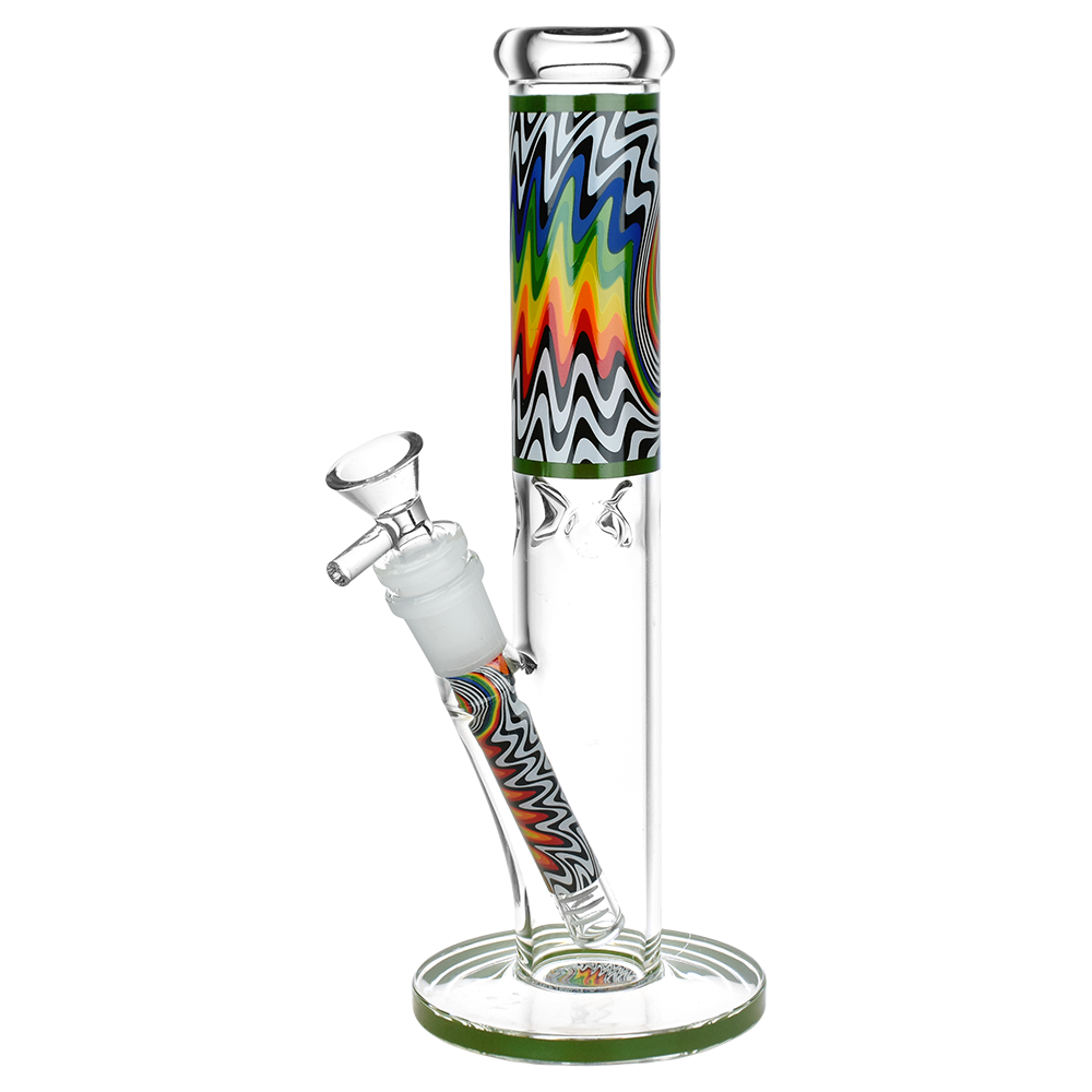 SeshGear Lofty Visions Straight Tube Bong | Front View