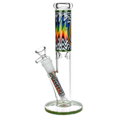 SeshGear Lofty Visions Straight Tube Bong | Front View