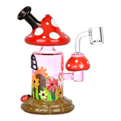 SeshGear Magic Shroom Garden Dab Rig | Back View