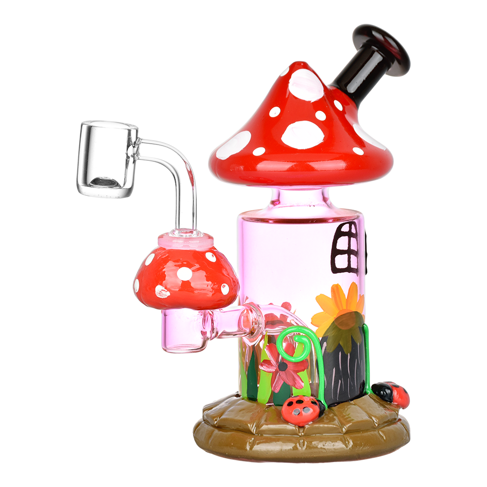 SeshGear Magic Shroom Garden Dab Rig | Front View