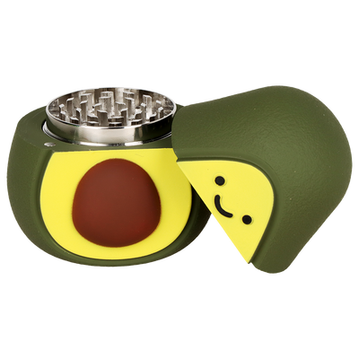 SeshGear Mixed Fruit Grinder | Avocado | Open View