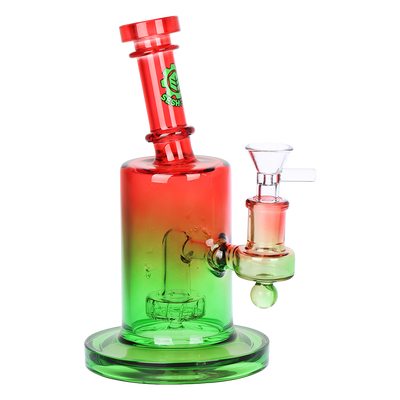 SeshGear Ombre Laid Back Bong | Red Green Gradient