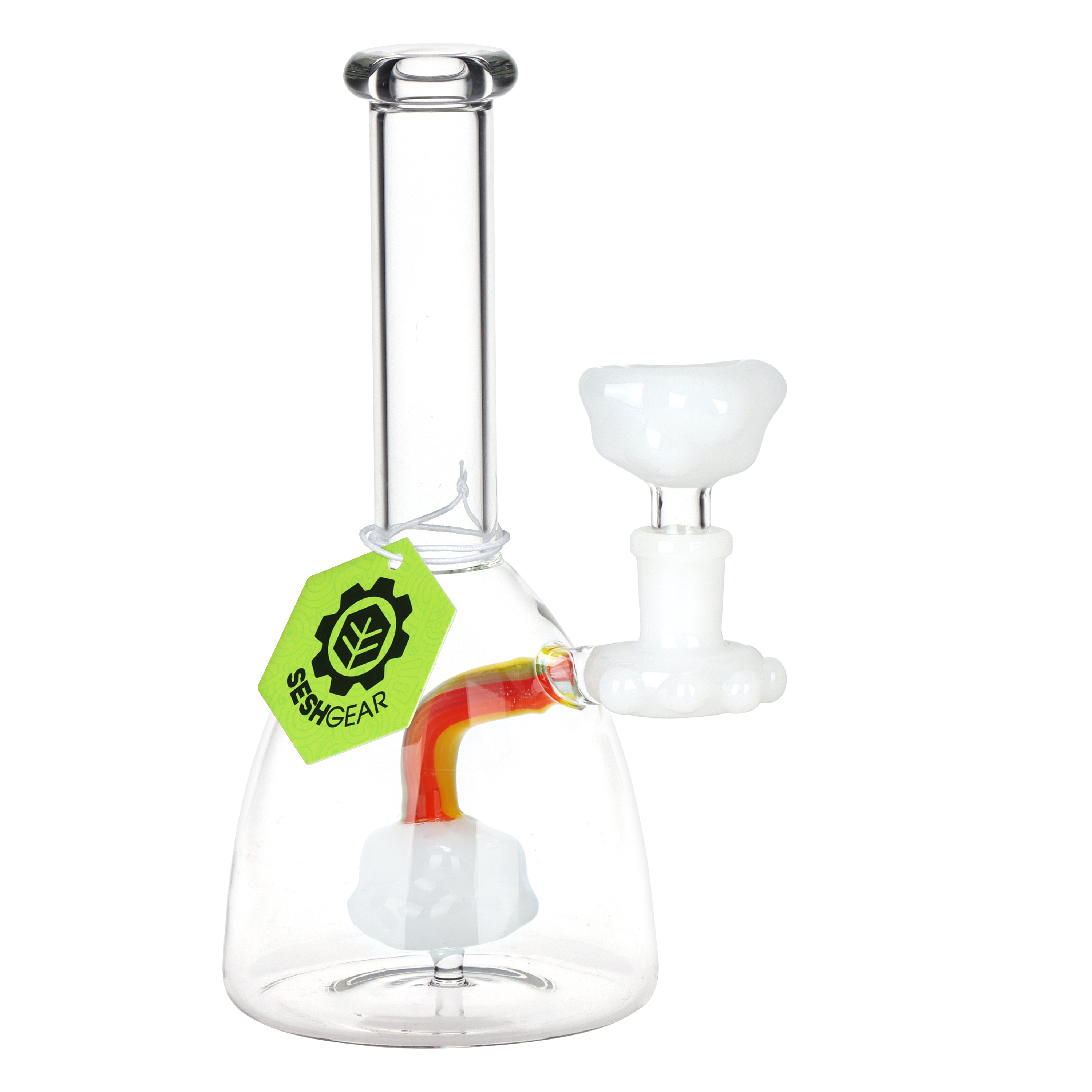 SeshGear Rainbow Cloud Dome Bong | Front View