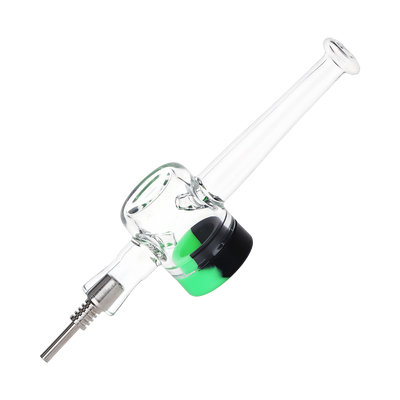 SeshGear Reclaimer Dab Straw | Titanium Tip | Green Black