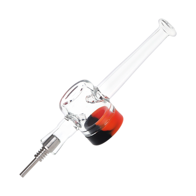 SeshGear Reclaimer Dab Straw | Titanium Tip | Red Black
