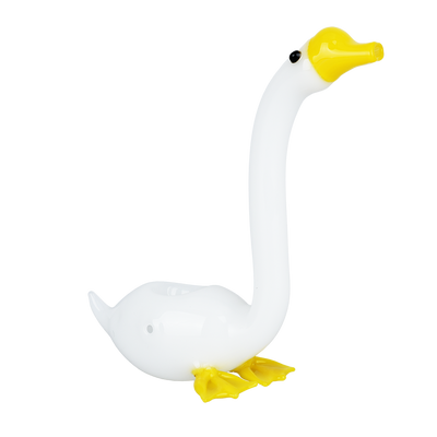 SeshGear Silly Goose Hand Pipe | Carb Hole & Mouthpiece View