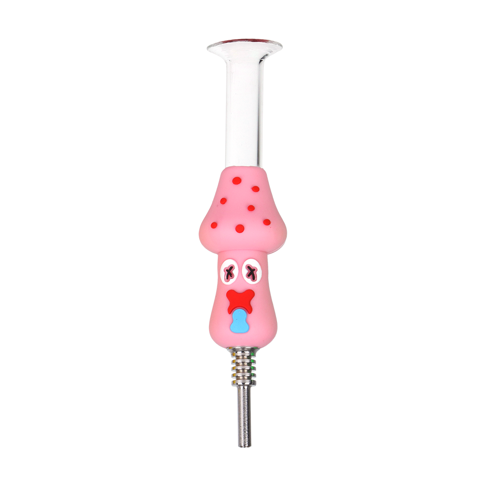 SeshGear Silly Shrooms Dab Straw Set | Individual