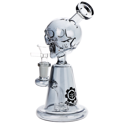 SeshGear Skull Electroplated Bong | Back View