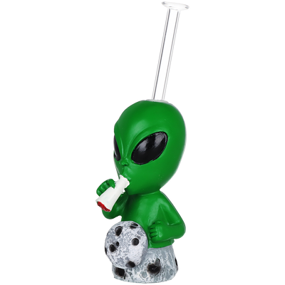 SeshGear Smoking Alien Hand Pipe | Front View