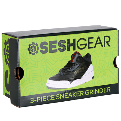 SeshGear Sneaker Grinder | Custom Shoe Box Packaging Top View