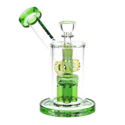 SeshGear Steampunk Gears Bong | Green