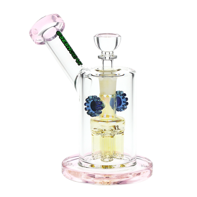 SeshGear Steampunk Gears Bong | Pink