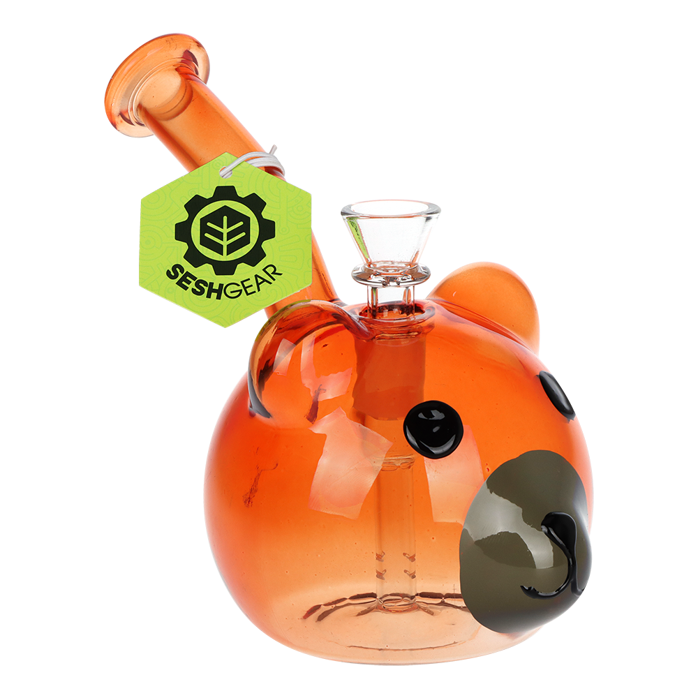 SeshGear Stoney the Bear Bubbler | Side View