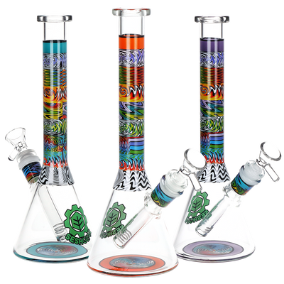 SeshGear Technicolor Wig Wag Beaker Bong | Group