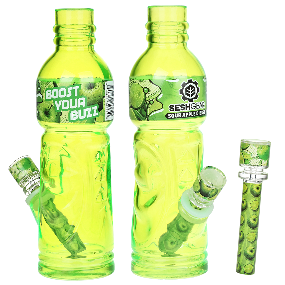 SeshGear Terpade Bottle Bong | Sour Apple Diesel