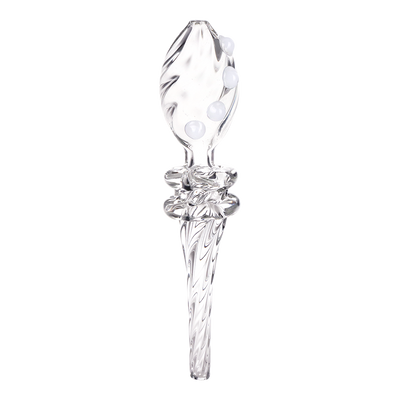 SeshGear Twisted Helix Dab Straw Set | White