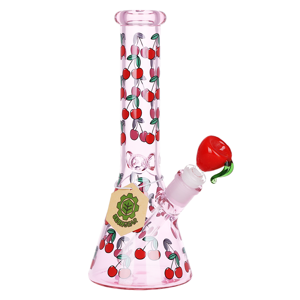 SeshGear Very Cherry Beaker Bong | Medium Size