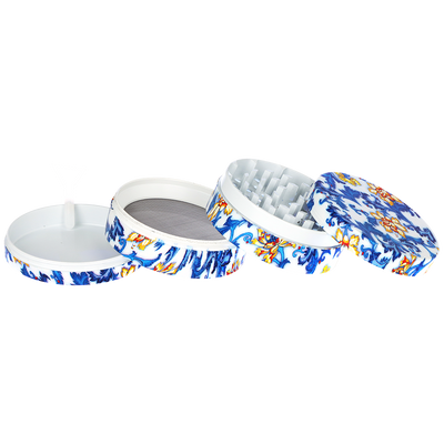 SeshGear Vintage China Print Grinder | 4 Piece Design