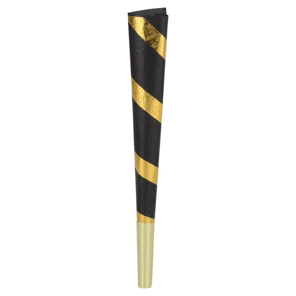 Shine 24K Gold Pre-Rolled Cones | Design Series | Tiger Stripe | Individual Cone