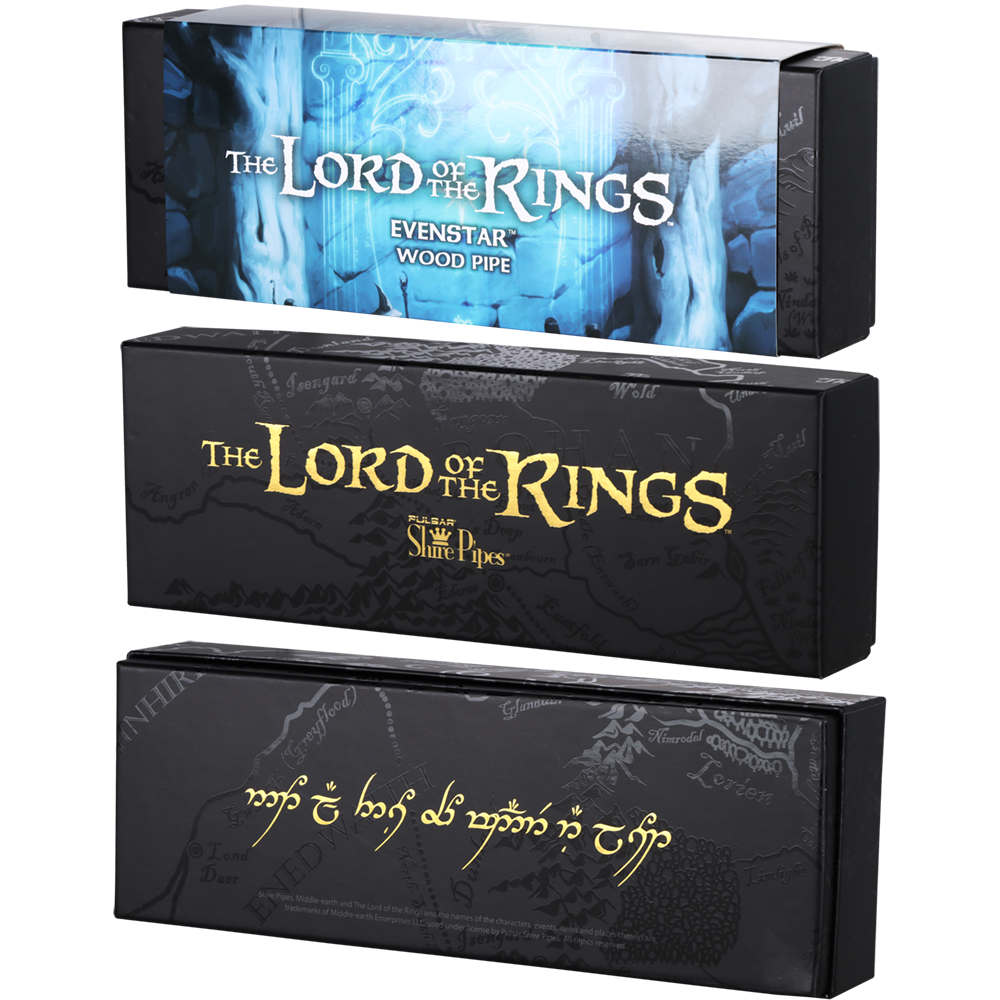 EVENSTAR™ Smoking Pipe | Shire Pipes™ x The Lord of the Rings™ | Packaging