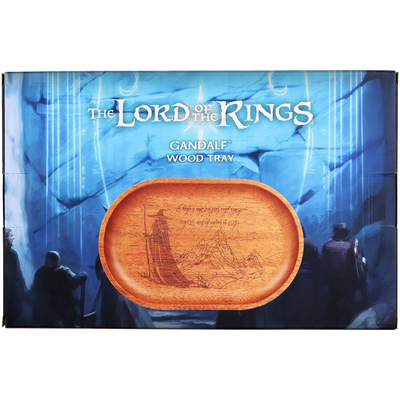 GANDALF™ Mahogany Wood Tray | Shire Pipes™ x The Lord of the Rings™ | Packaging