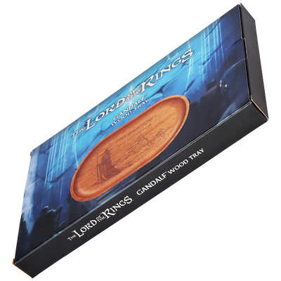 GANDALF™ Mahogany Wood Tray | Shire Pipes™ x The Lord of the Rings™ | Packaging