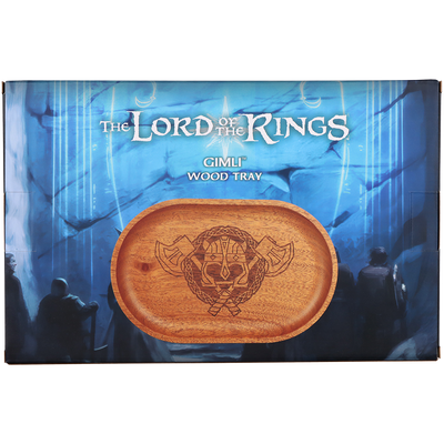 GIMLI™ Mahogany Wood Tray | Shire Pipes™ x The Lord of the Rings™ | Packaging