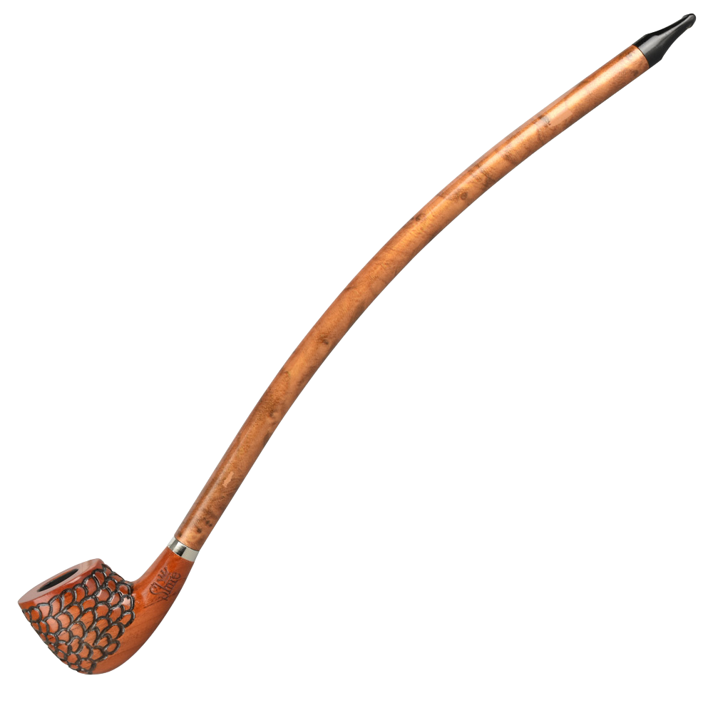 Shire Pipes Engraved Churchwarden Smoking Pipe | The Archivist