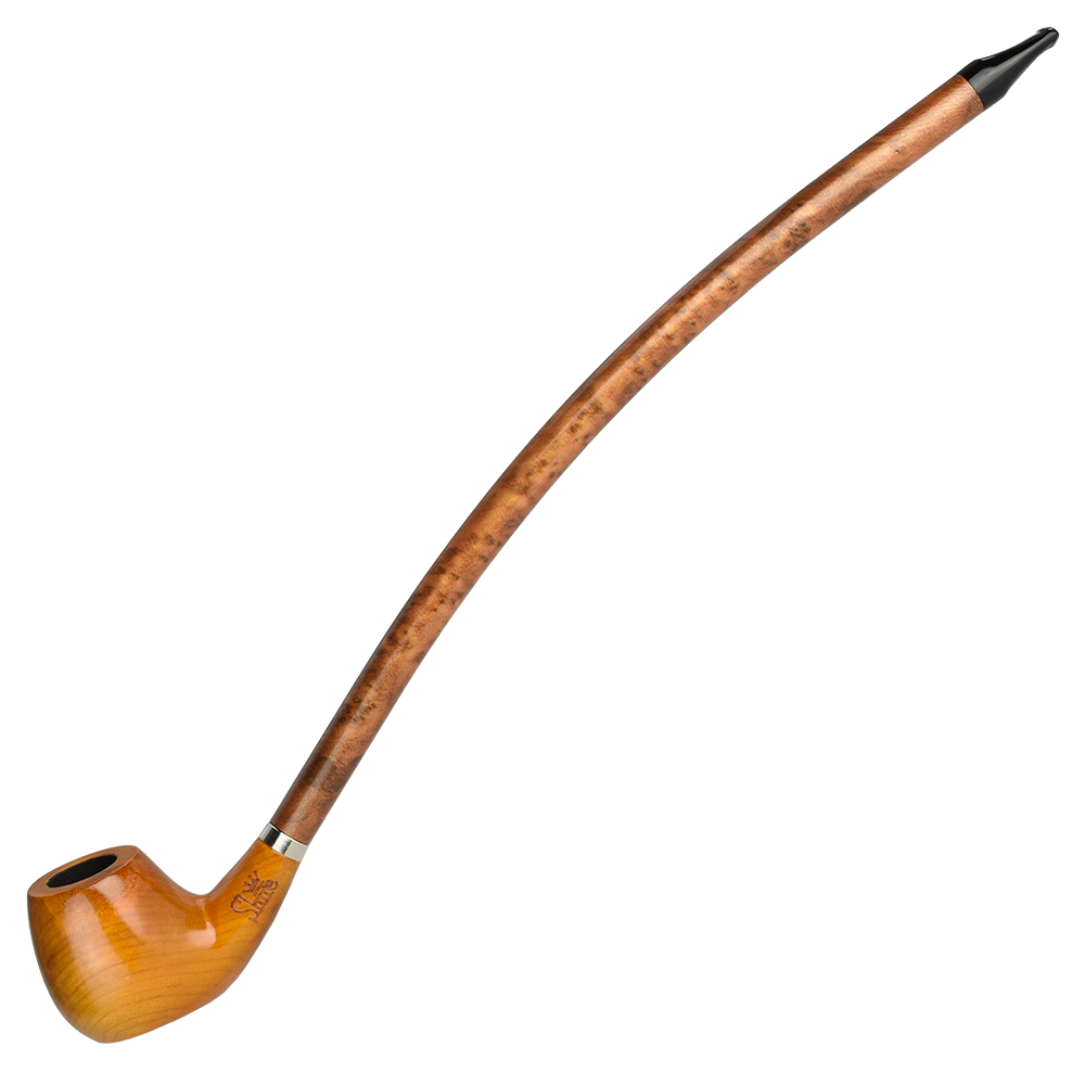 Shire Pipes Churchwarden Smoking Pipe | The Charming | Yellow