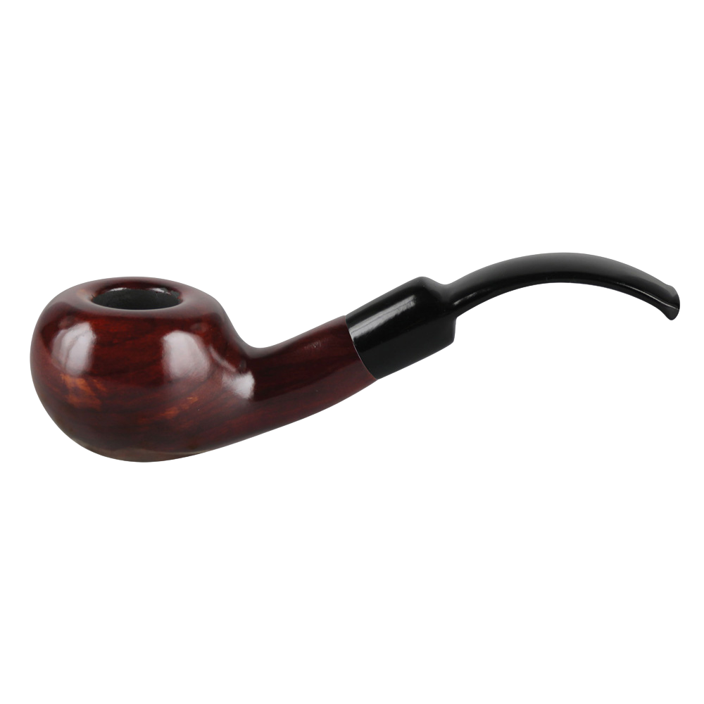 Shire Pipes Bent Tomato Smoking Pipe | The Excursionist | Side View