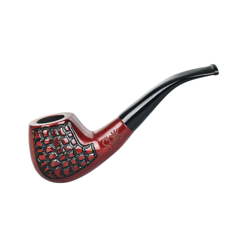 Shire Pipes Engraved Bent Brandy Smoking Pipe | The True Scotsman