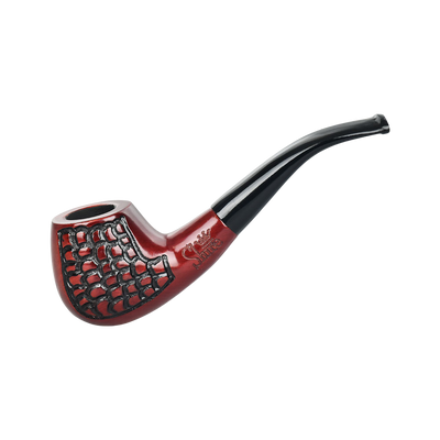 Shire Pipes Engraved Bent Brandy Smoking Pipe | The True Scotsman
