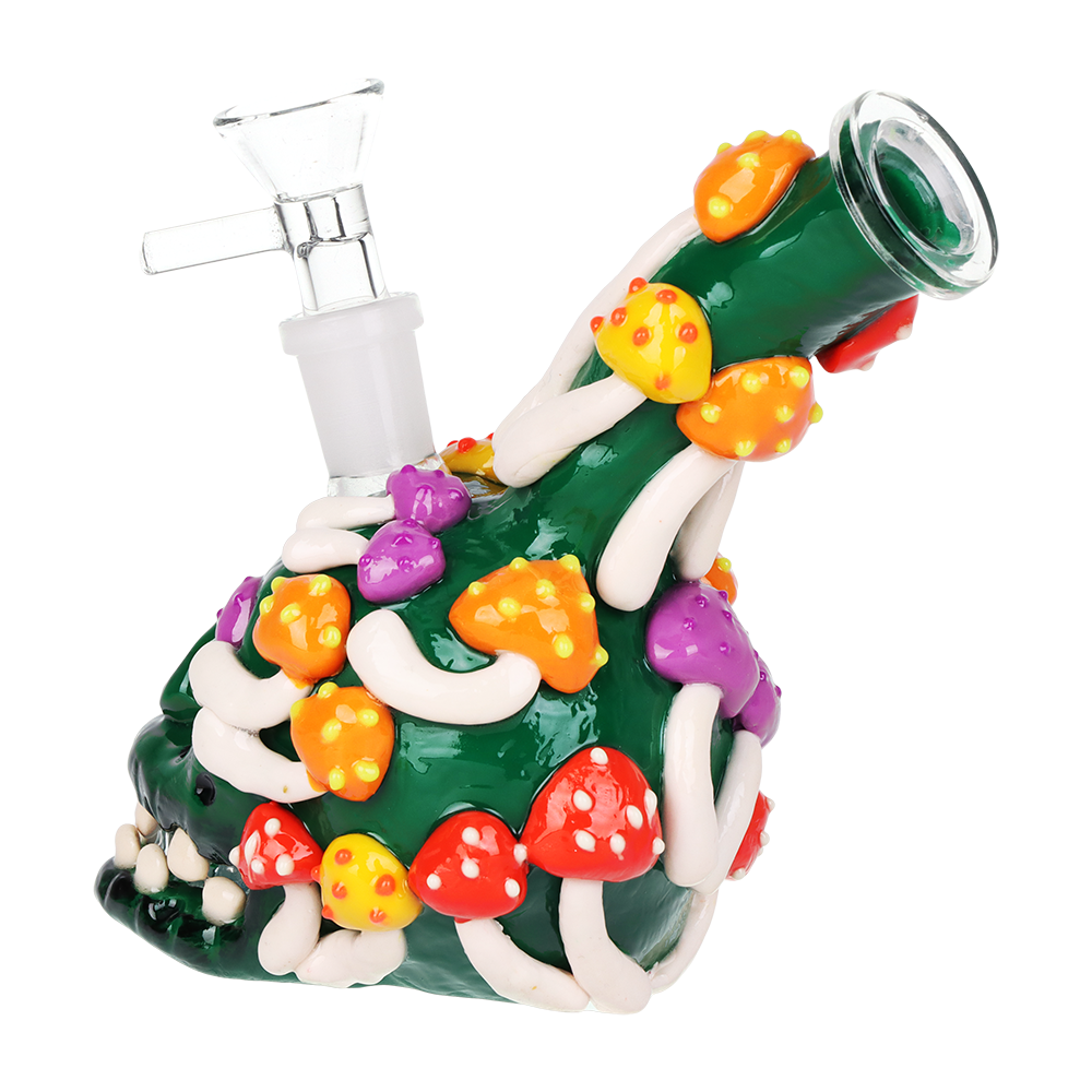 Shrooms For Brains Bong | Back View