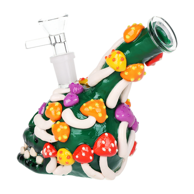 Shrooms For Brains Bong | Back View
