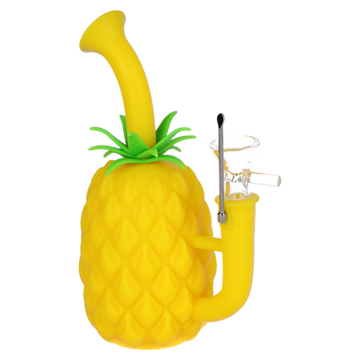 Silicone Pineapple Bong | Yellow