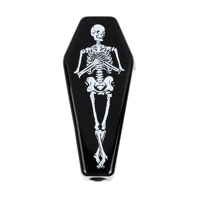 Skelly's Coffin Hand Pipe | Back View