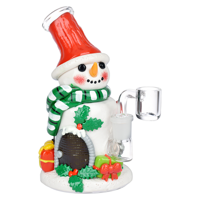 Snow Place Like Home Dab Rig | Front View