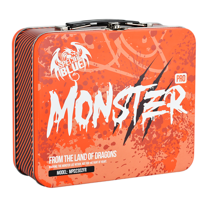 Special Blue Monster Pro 2 Torch Lighter | Red Packaging | Back View