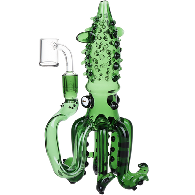 Spiny Squid Concentrate Pipe | Front View