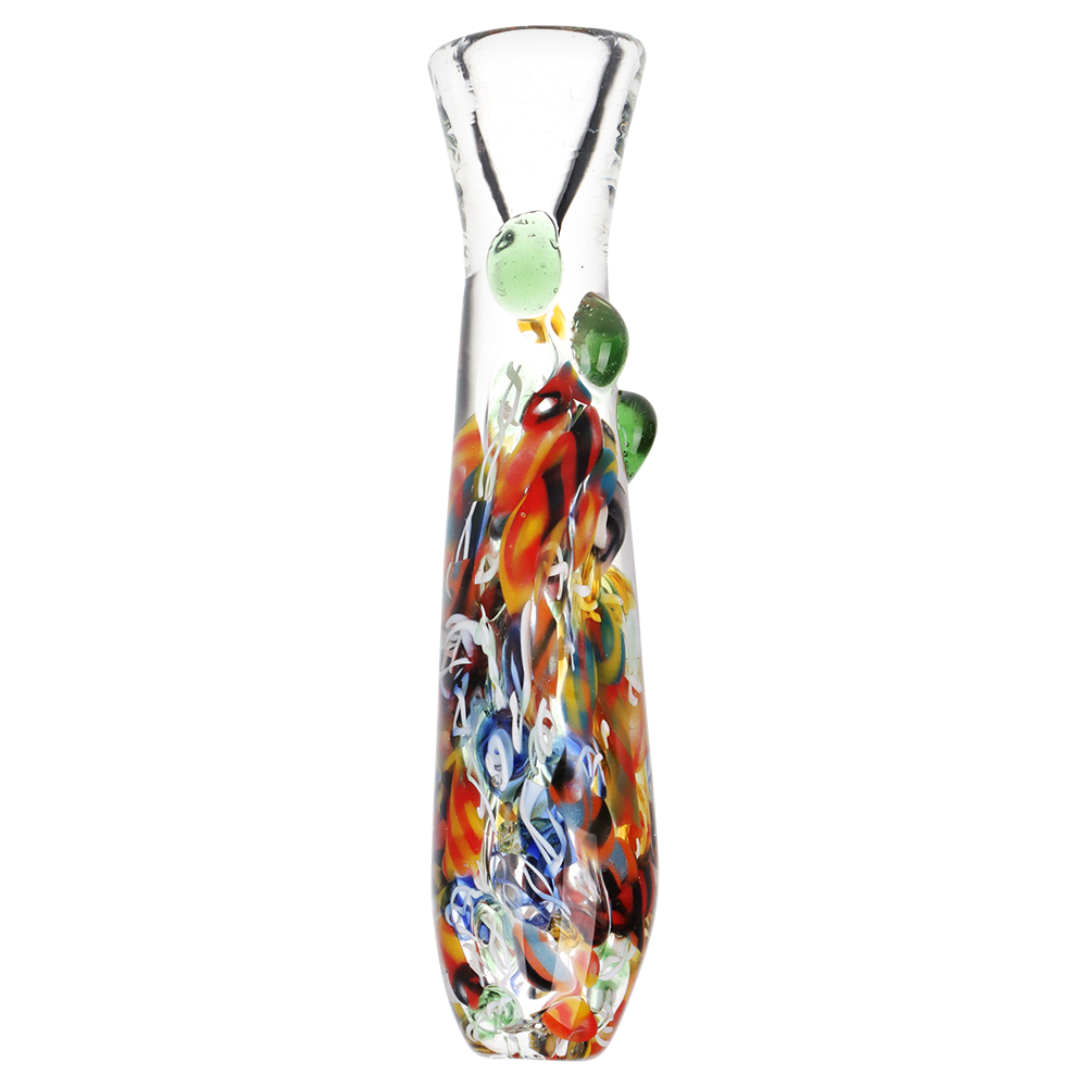 Splatter Frit Chillum | Side View