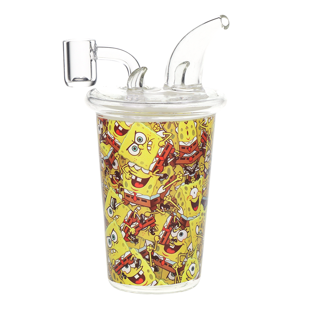 Sponge Robert Cup Style Dab Rig | Back View