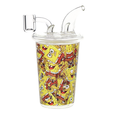 Sponge Robert Cup Style Dab Rig | Back View