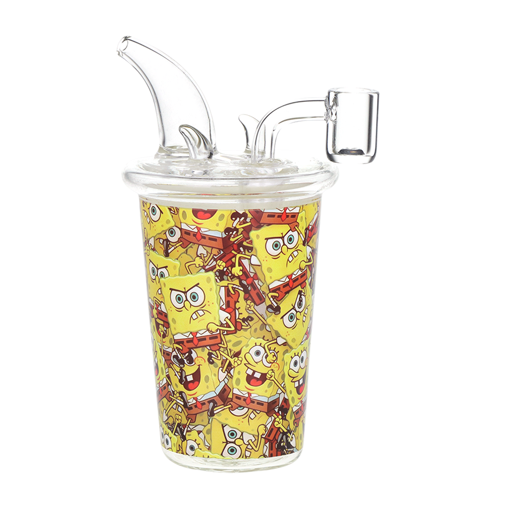 Sponge Robert Cup Style Dab Rig | Front View